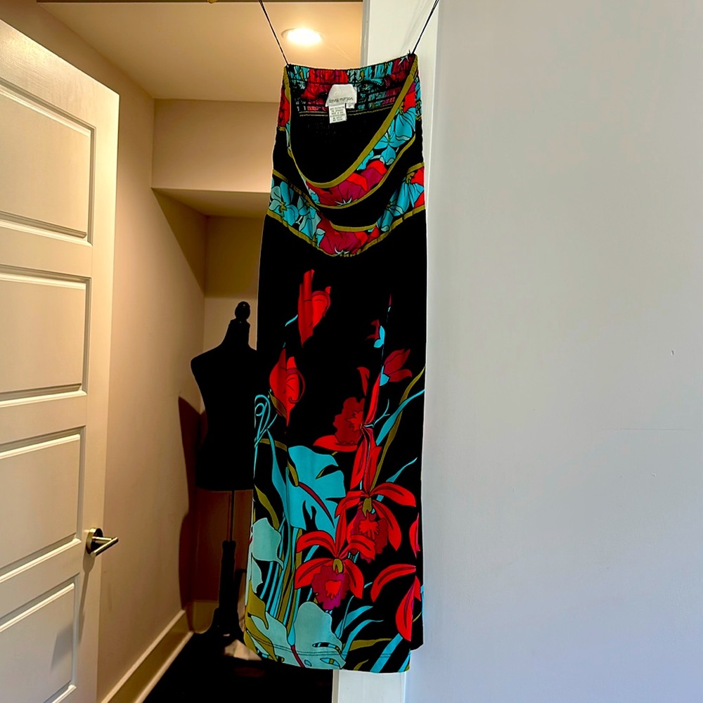 Donna Morgan strapless dress